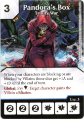 Pandora's Box - Basic Action Card - Trinity War - DC15-TW OP